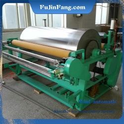 Embroidery factorys self use semi-automatic lace embroidery hot melt adhesive large drum hot glue machine