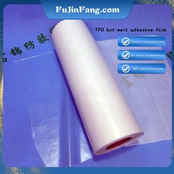 Adhesive EVA hot melt adhesive film for bonding TPU magic nylon tape and PVC seal