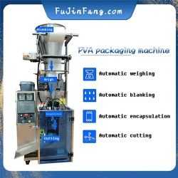 Fujinfang Adhesive Film Produces a Liquid Vertical Water Soluble Film Automatic Packaging Machine Suitable for PVA Water Soluble Film Use