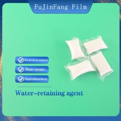 Automatic unpacking of 2-100g high expansion liquid coagulant water-soluble smoke extinguishing sand small bag when encountering water