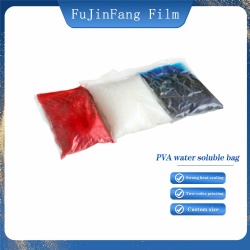 Packaging bags of water-soluble powder in tap water that can break in 5 to 15 seconds when exposed to water for fertilizers and pesticides